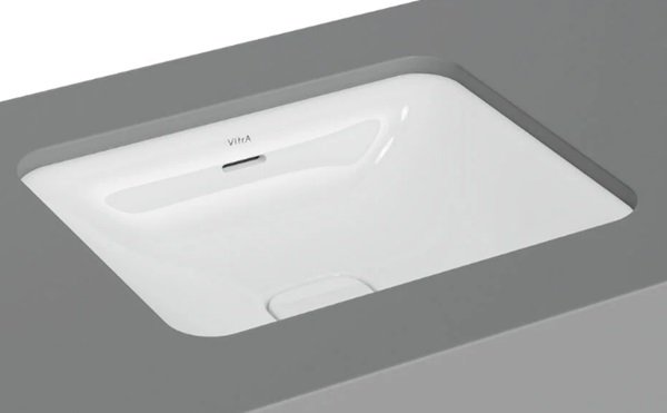 Vitra 7534B003-1082 Metropole Dikdörtgen Tezgahaltı Lavabo Beyaz.